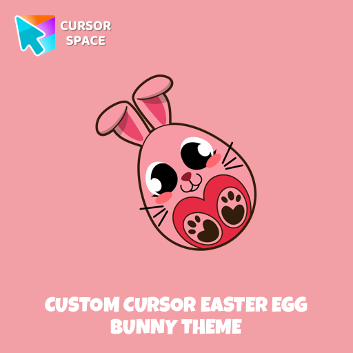 Custom Cursor Easter Egg Bunny Theme